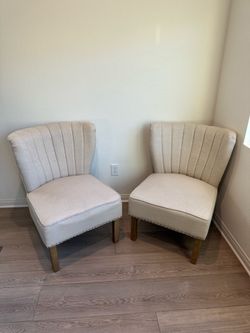 Accent chairs both for $60
