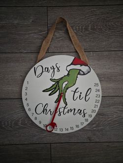 Grinch count down to xmas