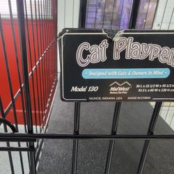 Cat Playpen, 🐈 36× 23 1/2 W × 59 1/2 H