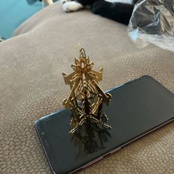 1982 Danbury Mint Gold Collection Christmas Ornament VTG