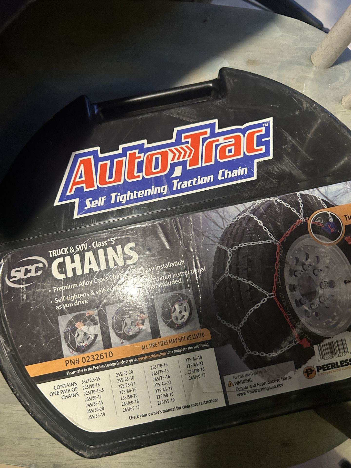 Auto Trac Self Tightening Traction Chain