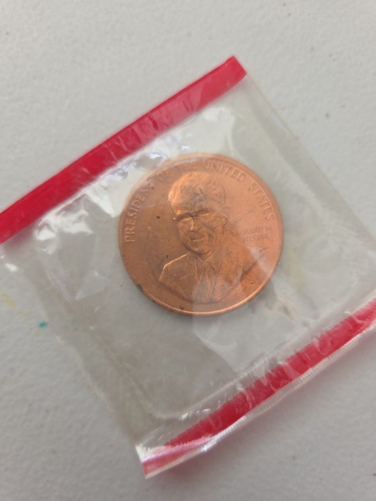 Mint Condition Inaugural Nixon Coin