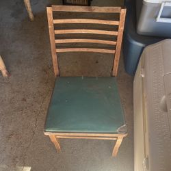 Old Antique Fold Up Chair