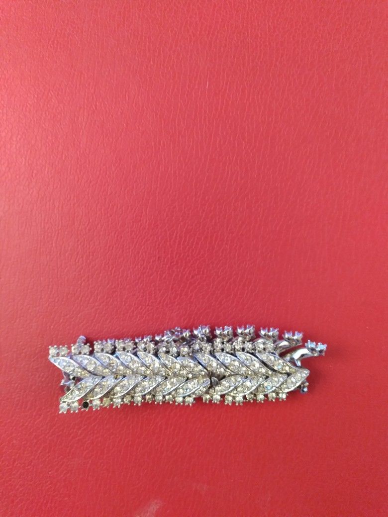 Vintage Costume Crystal Bracelet