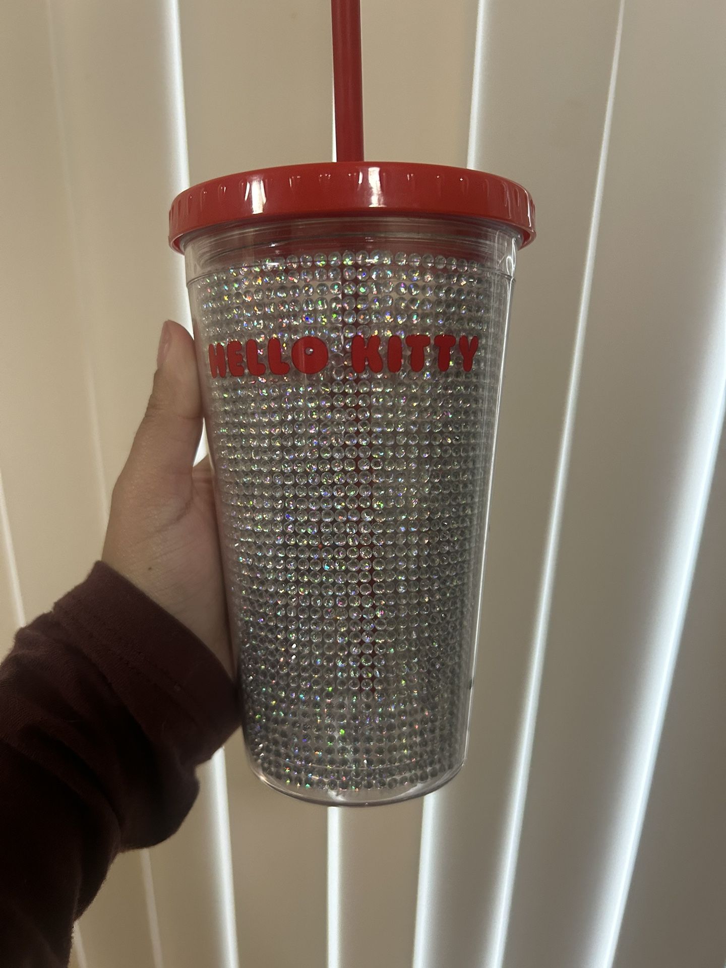 Diamond hello Kitty cup