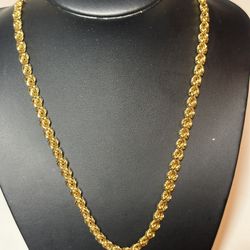 Short Gold Plated Chain