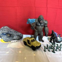 King Kong & Godzilla Toys / Dino Hat