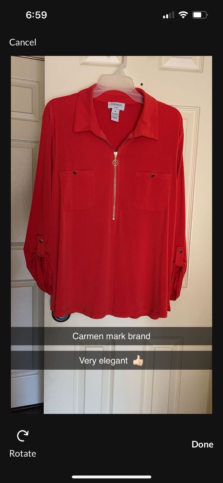 1X Woman’s Blouse 
