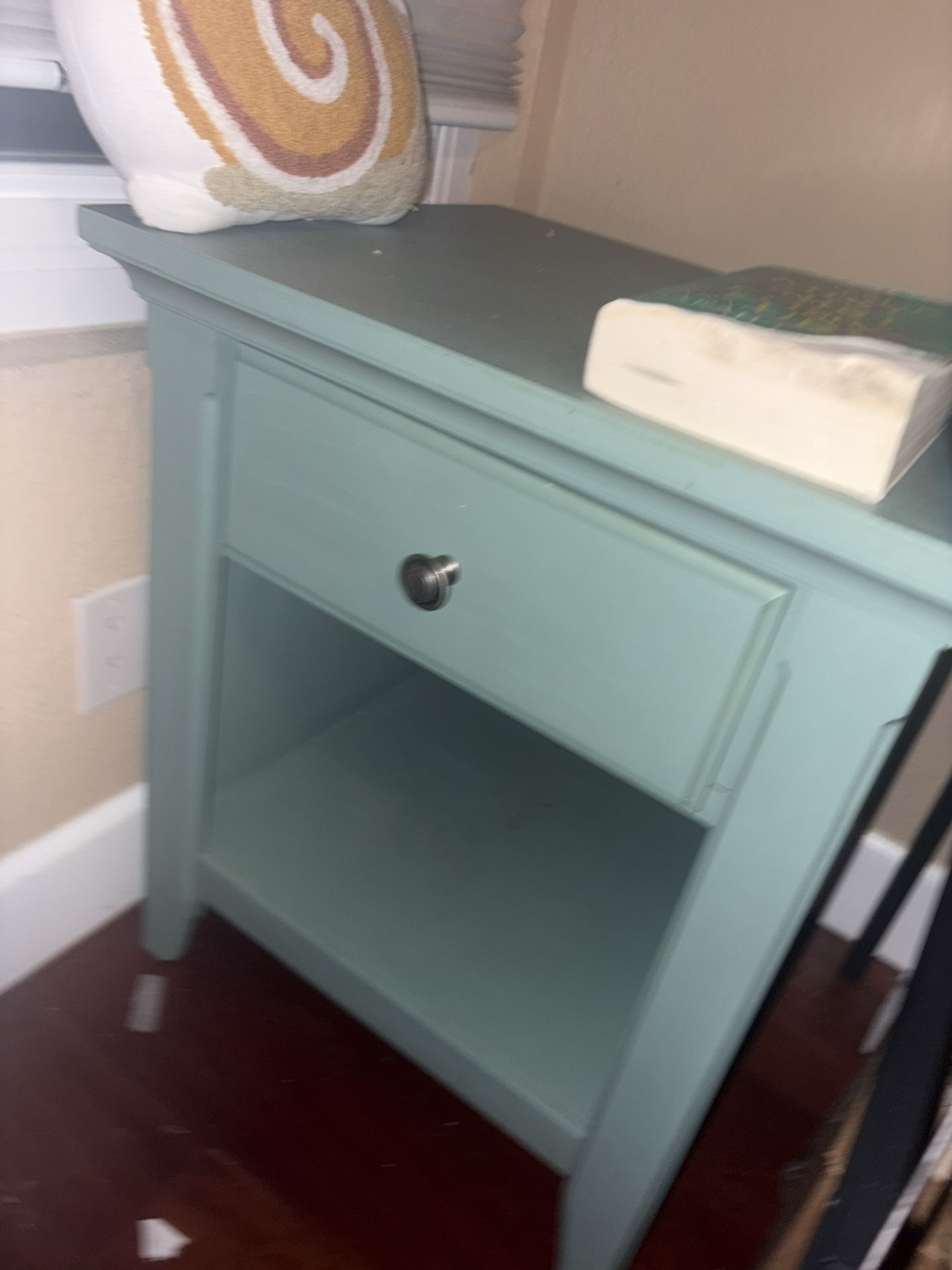 bedside table!