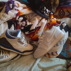 2 Pairs Jordans.  100 Bucks