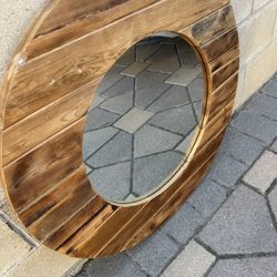 Gorgeous Wooden Mirror 