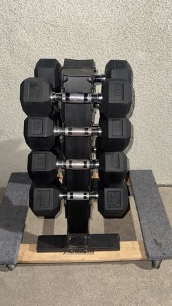 Dumbbell Set with Rack (10s,15s,20s,25s)