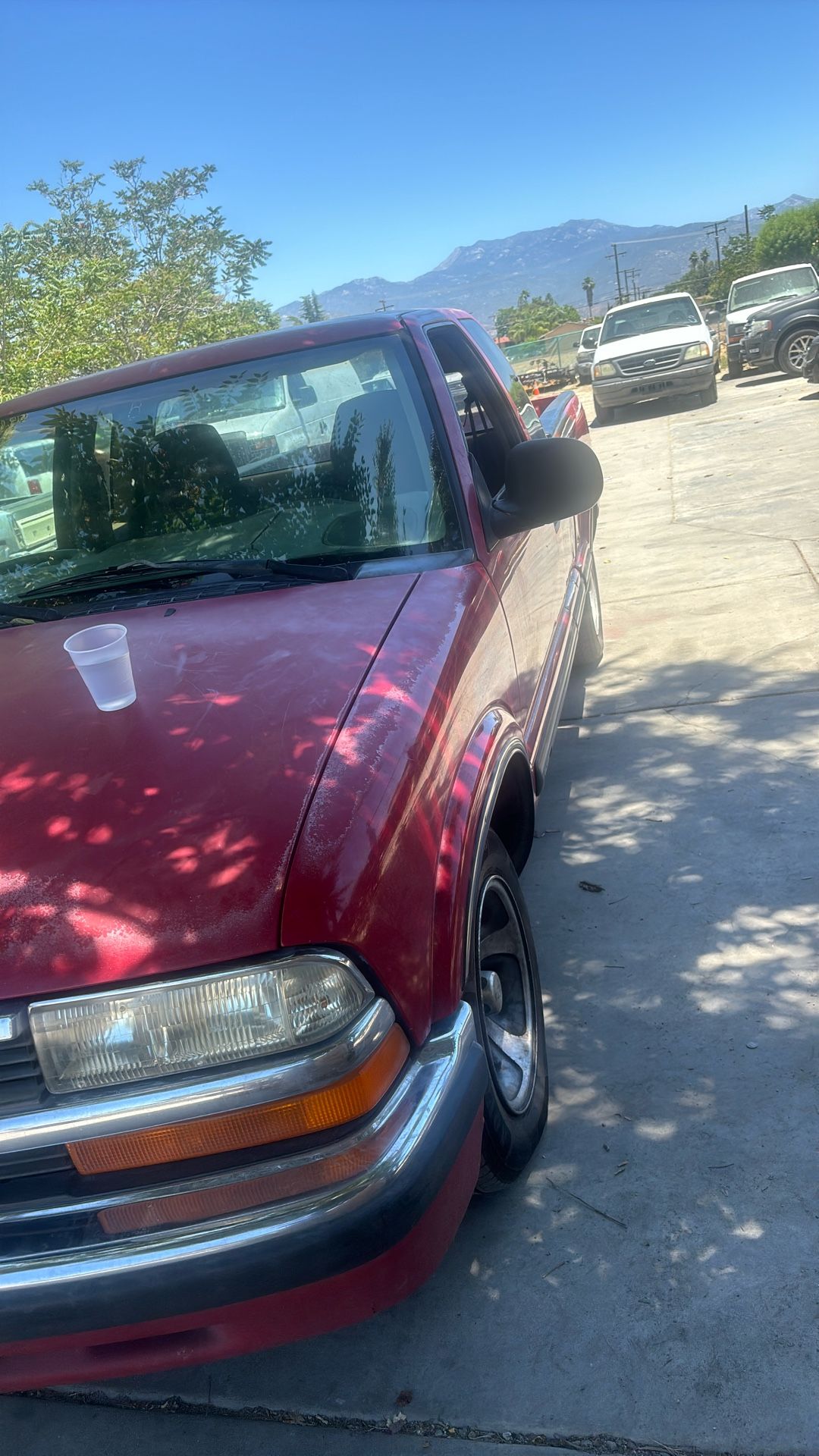 97 s 10 chevy P u 4.3. Five speed
