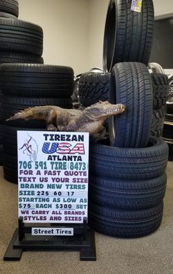 225 60 17 BRAND NEW TIRE TIRES $75 EACH $300 SET