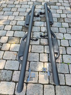 Jeep Wrangler JL / Rubicon Side Step Running Boards with Mounting Brackets