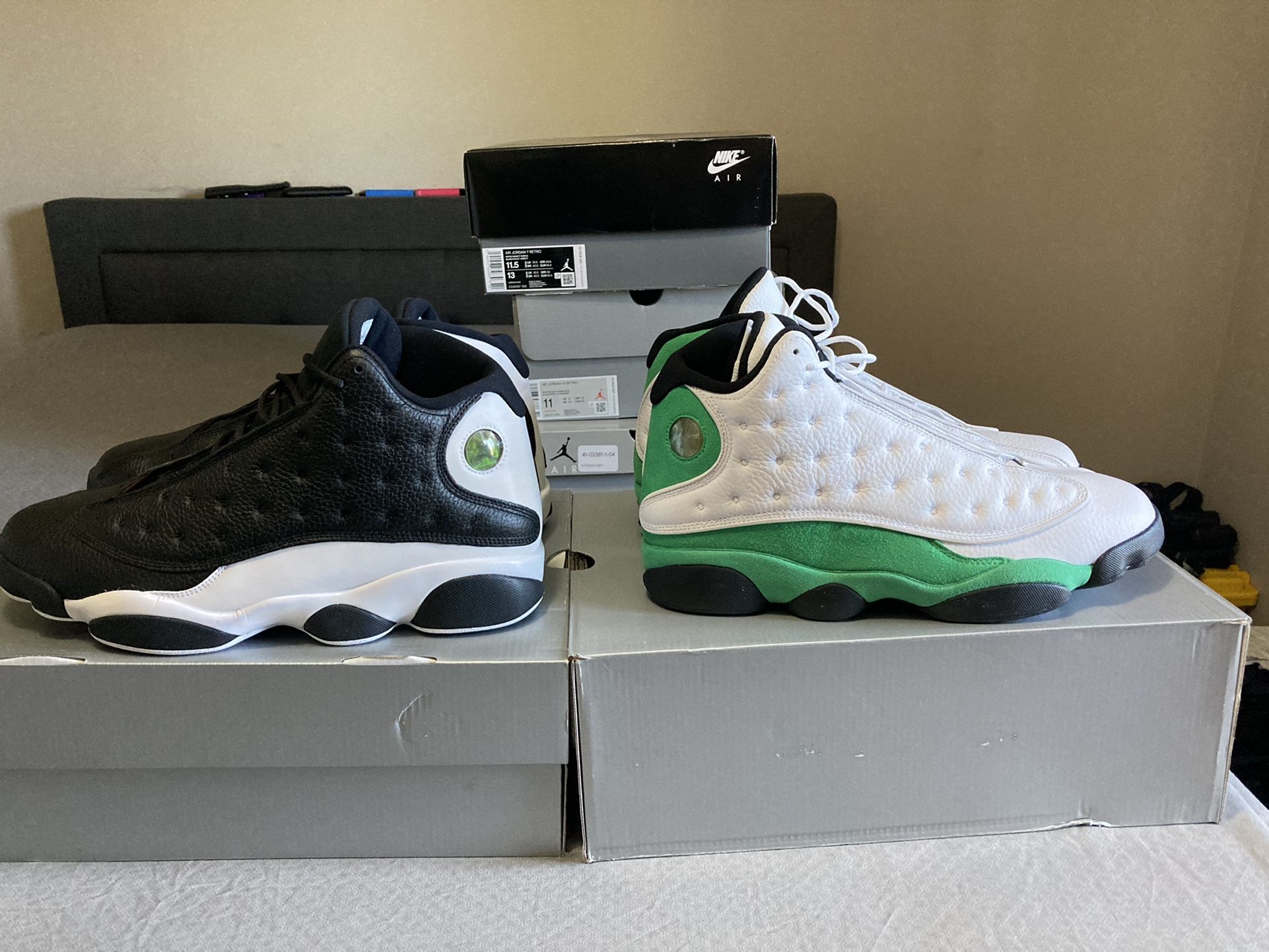 Air Jordan 13’s “He Got Game” & Lucky Green 