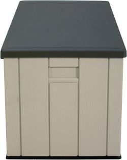 Lifetime Outdoor Storage Deck Box, Desert Sand