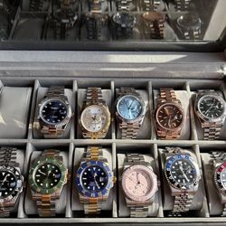 Automatic stainless steel watches