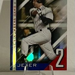 2020 Topps Chrome Update Series DEREK JETER A Numbers Game #NGC-22 New York Yankees HOF