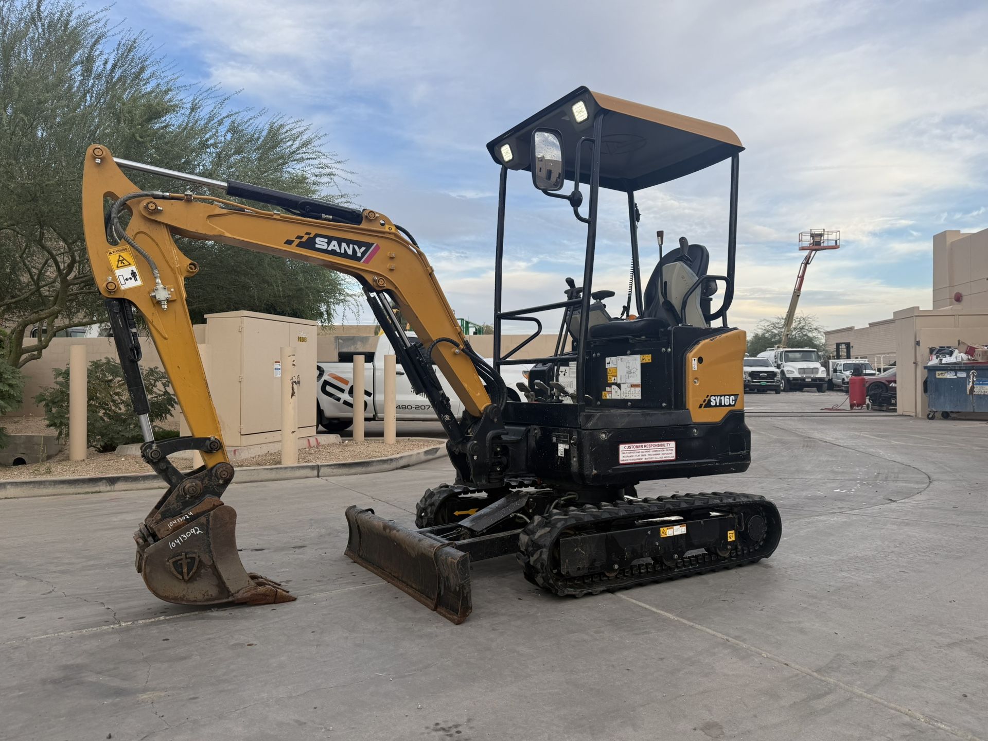 2023 Sany Sy16c Mini Excavator