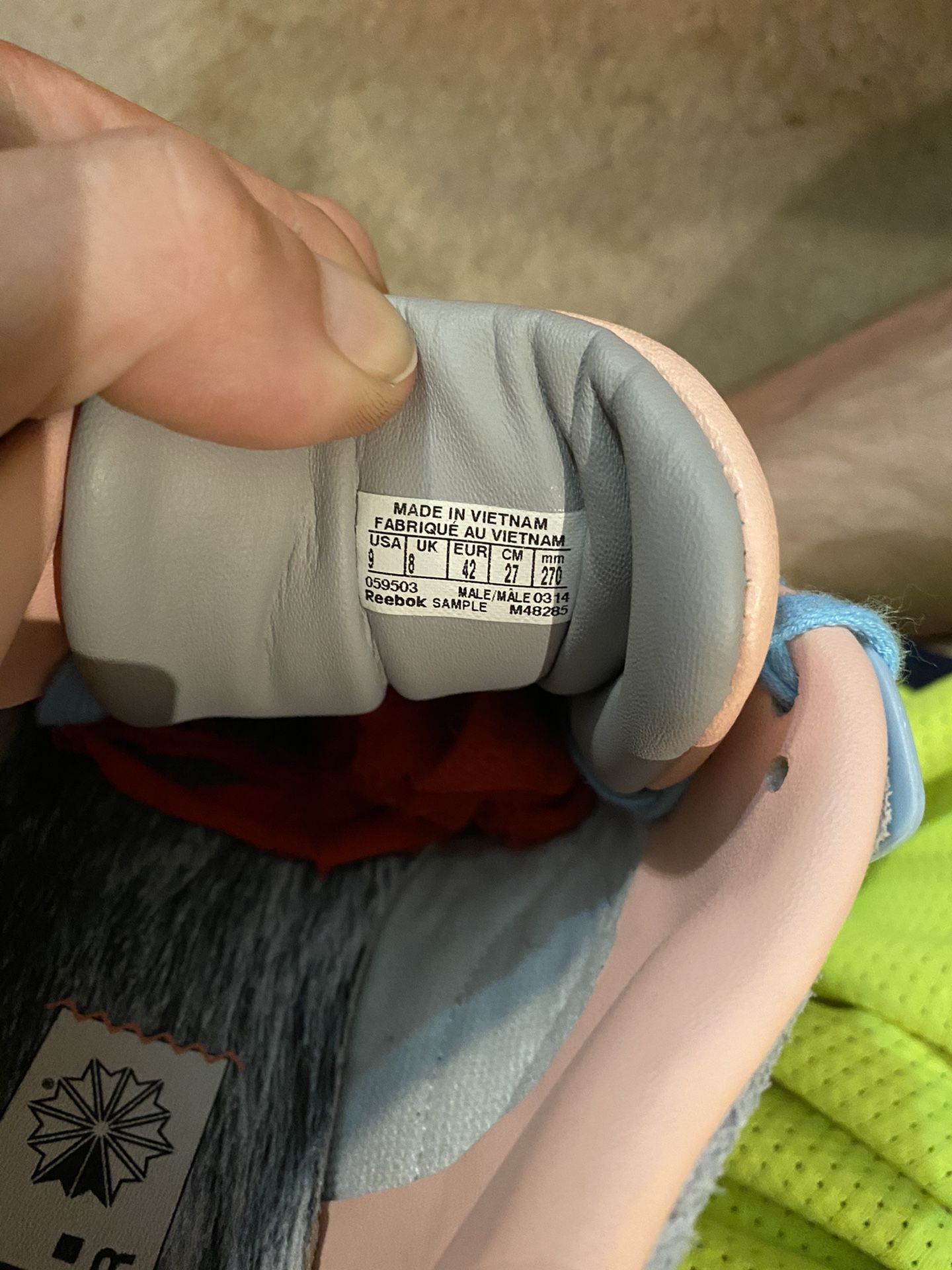 Reebok x E.N.D. Collaboration ventilator Husky