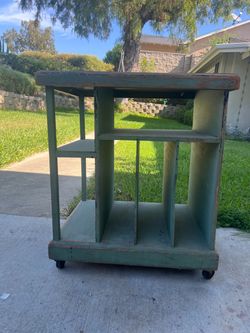 Vintage magazine rack