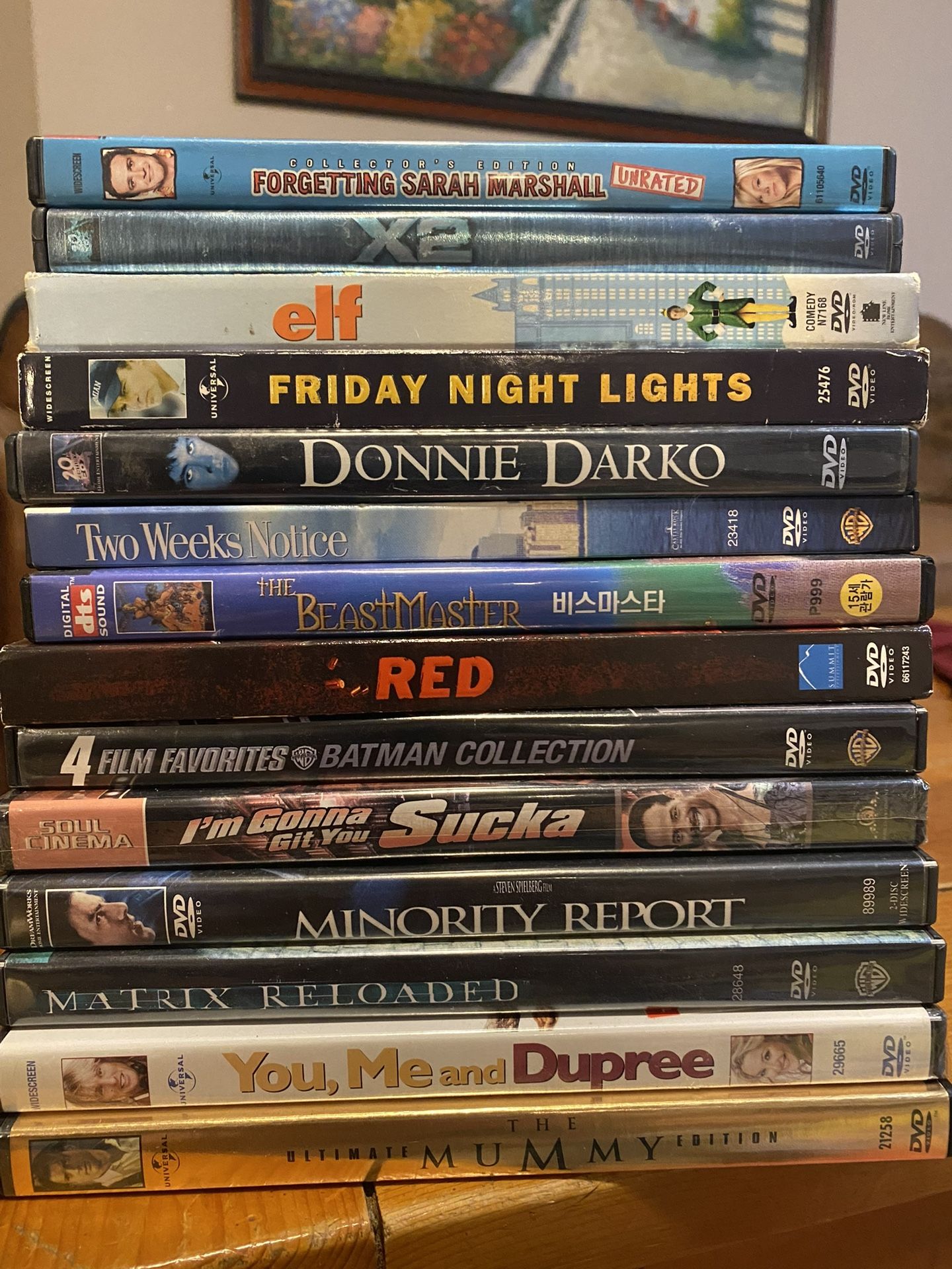 DVDs And Blue Rays 