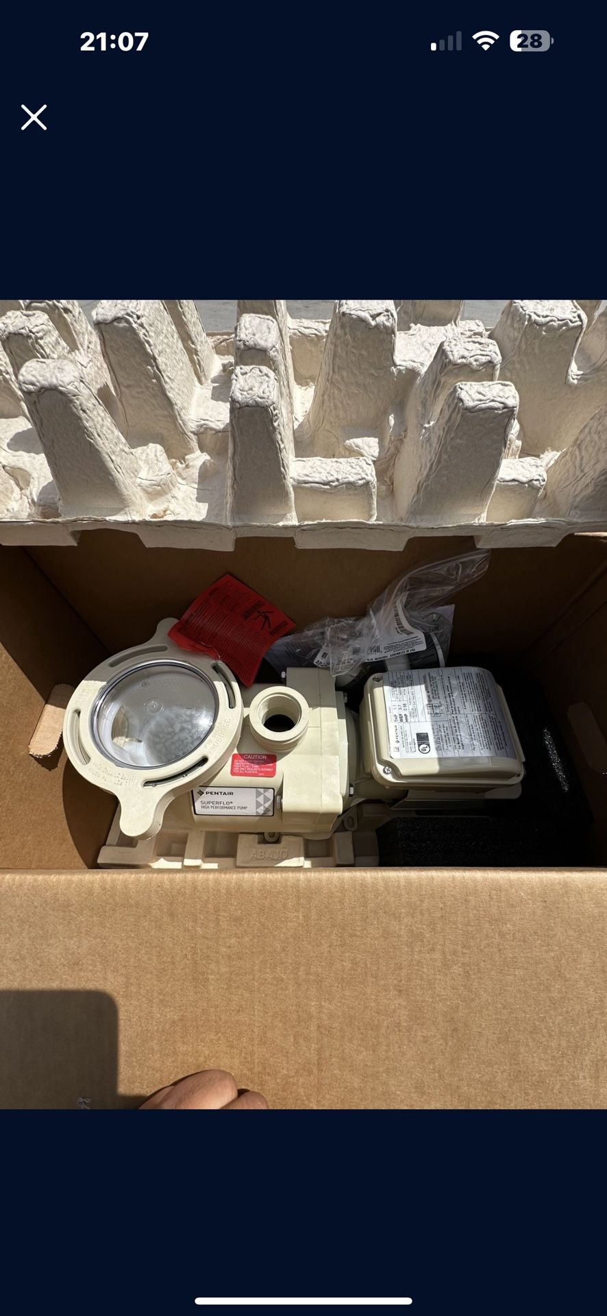 Pentair 2.2HP Pool Pump