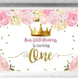 Birthday Backdrop for Little Princess