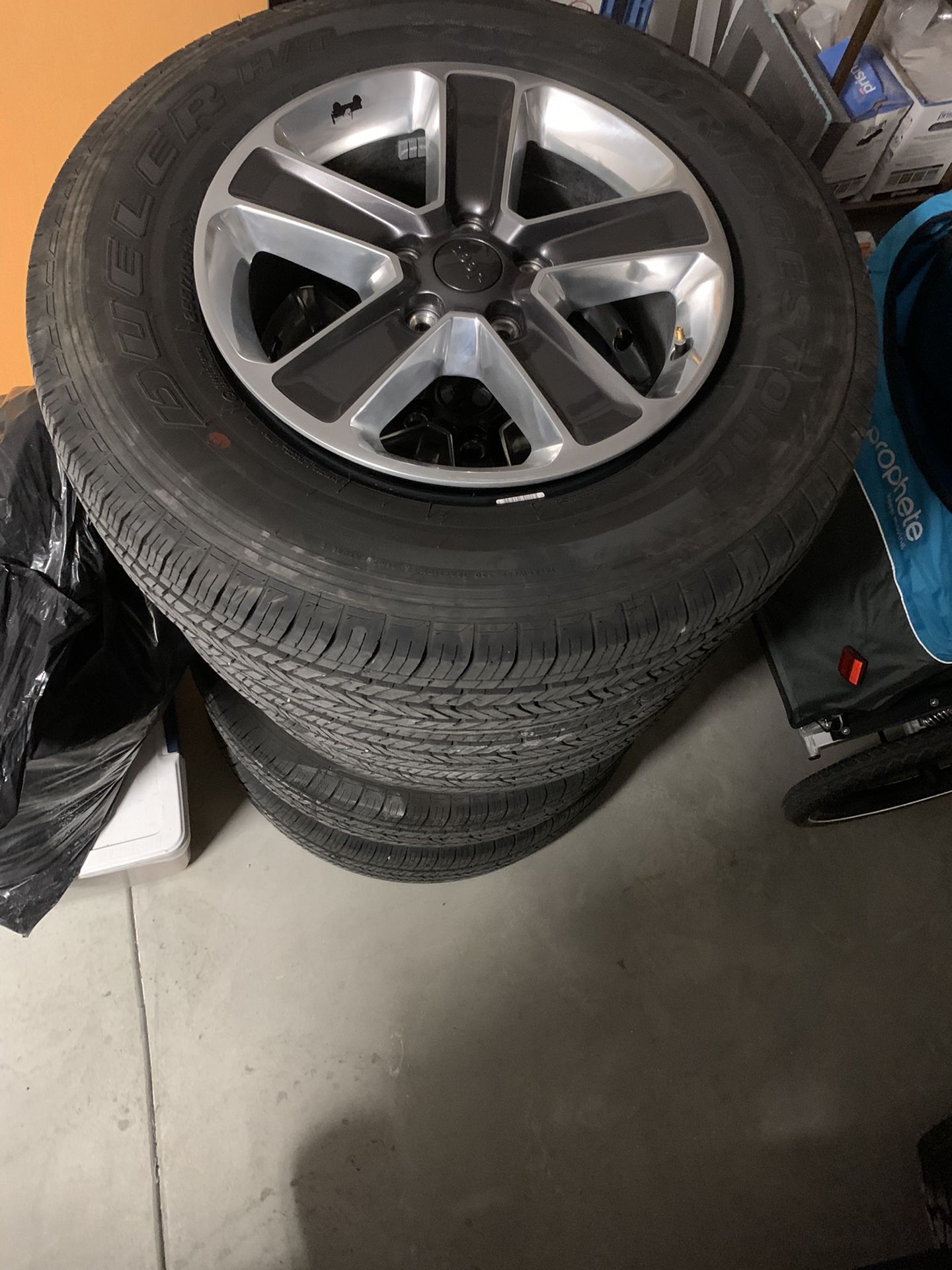 5 New Jeep Wrangler wheels and tires