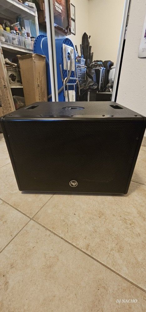 Audiopipe Professional 12" Pasive Subwoofer Speaker Box Stage