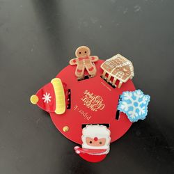  Christmas Hair Claw Clips