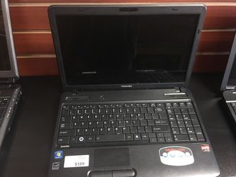 Toshiba model c655 laptop