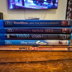 DISNEY/PIXAR BLU-RAY LOT