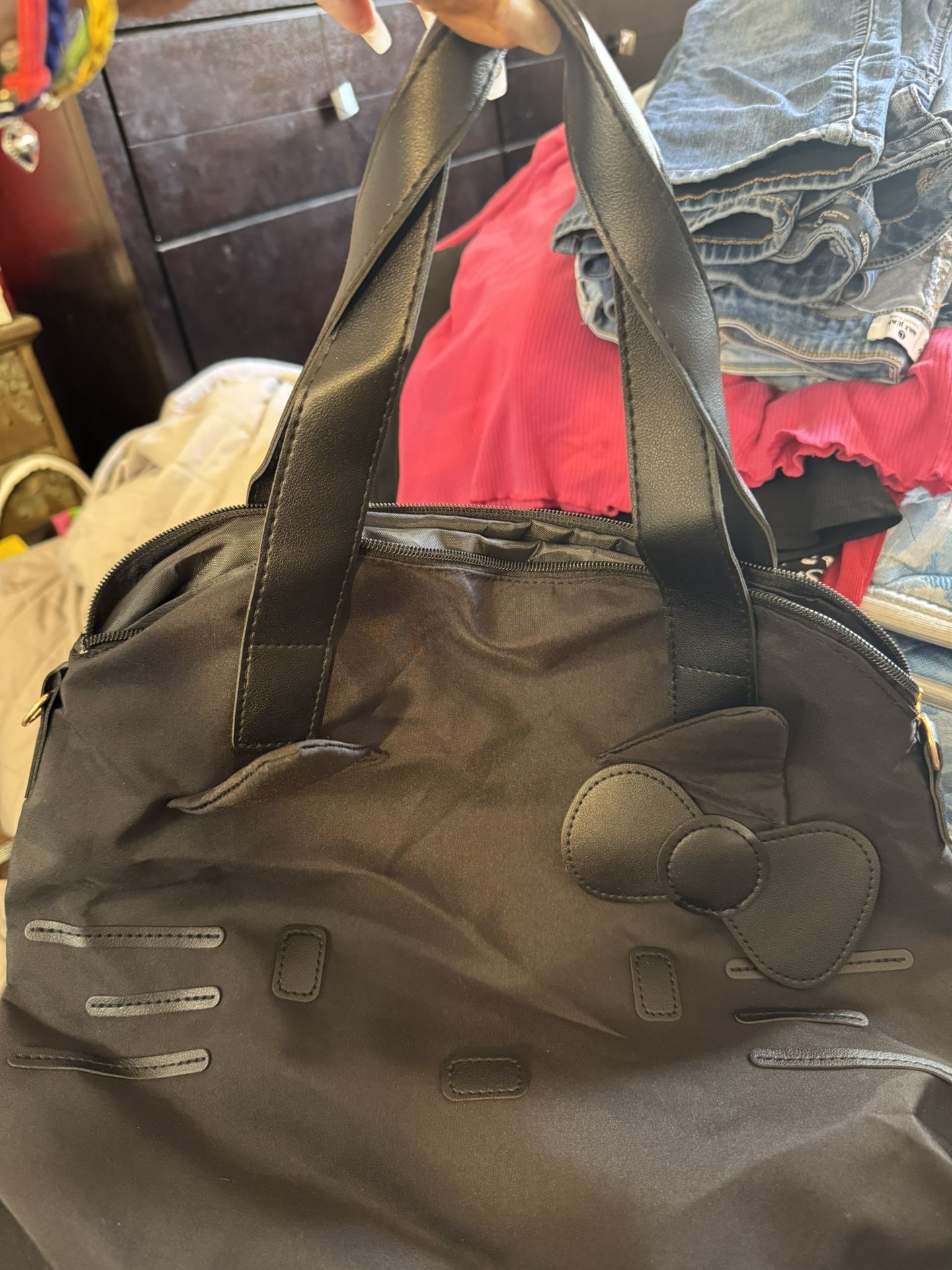 Black Hello Kitty Small Bag