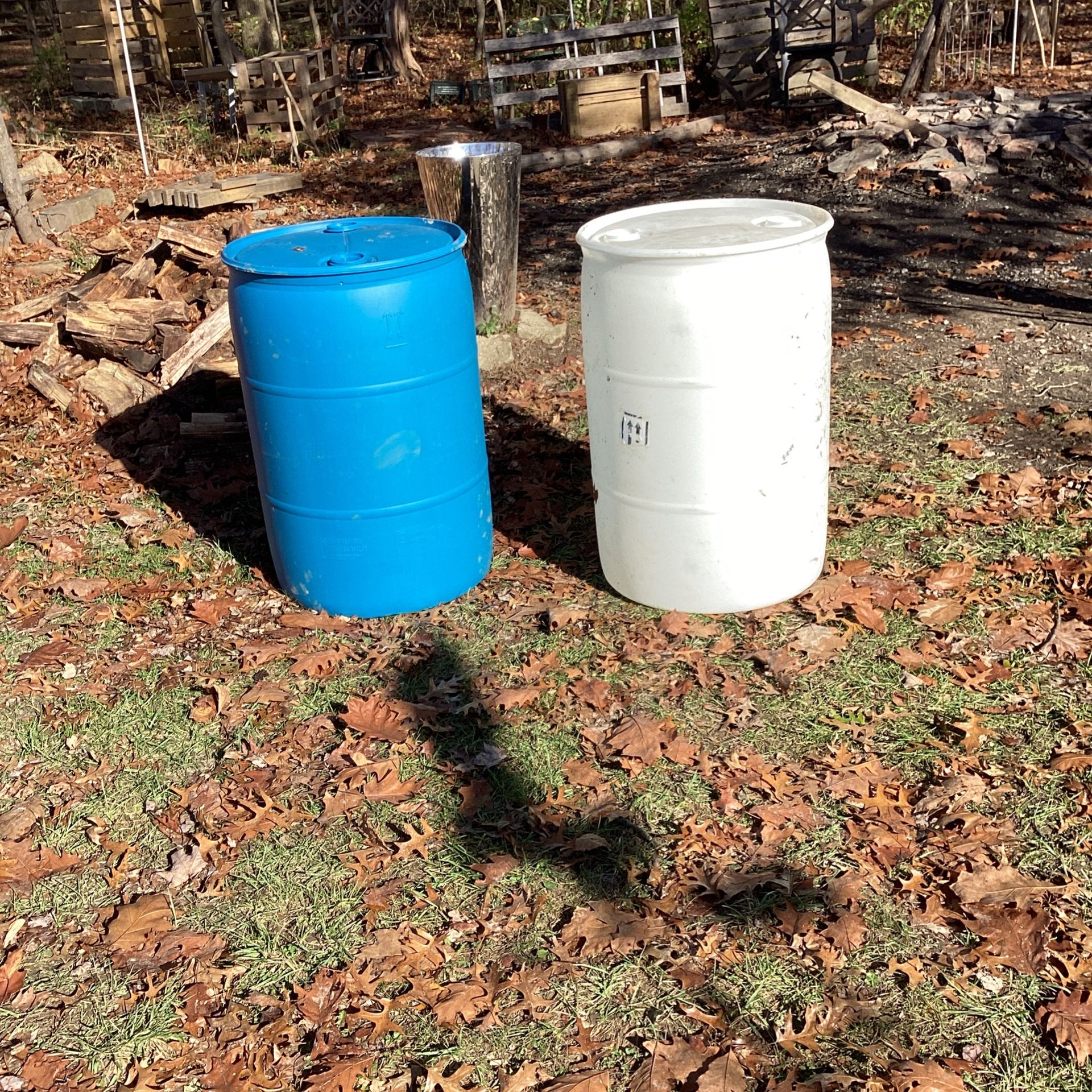 50 Gallon Polypropylene Barrels