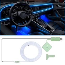 RGB Car Interior Dashboard LED Strip , 10ft strip 