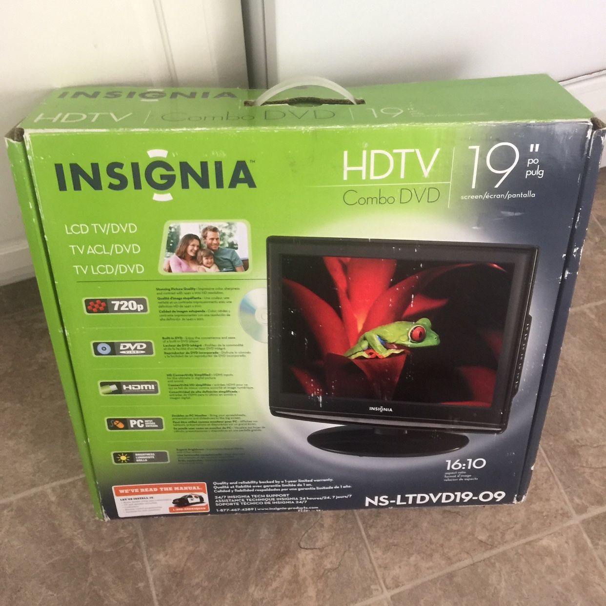 Insignia 19” LCD TV