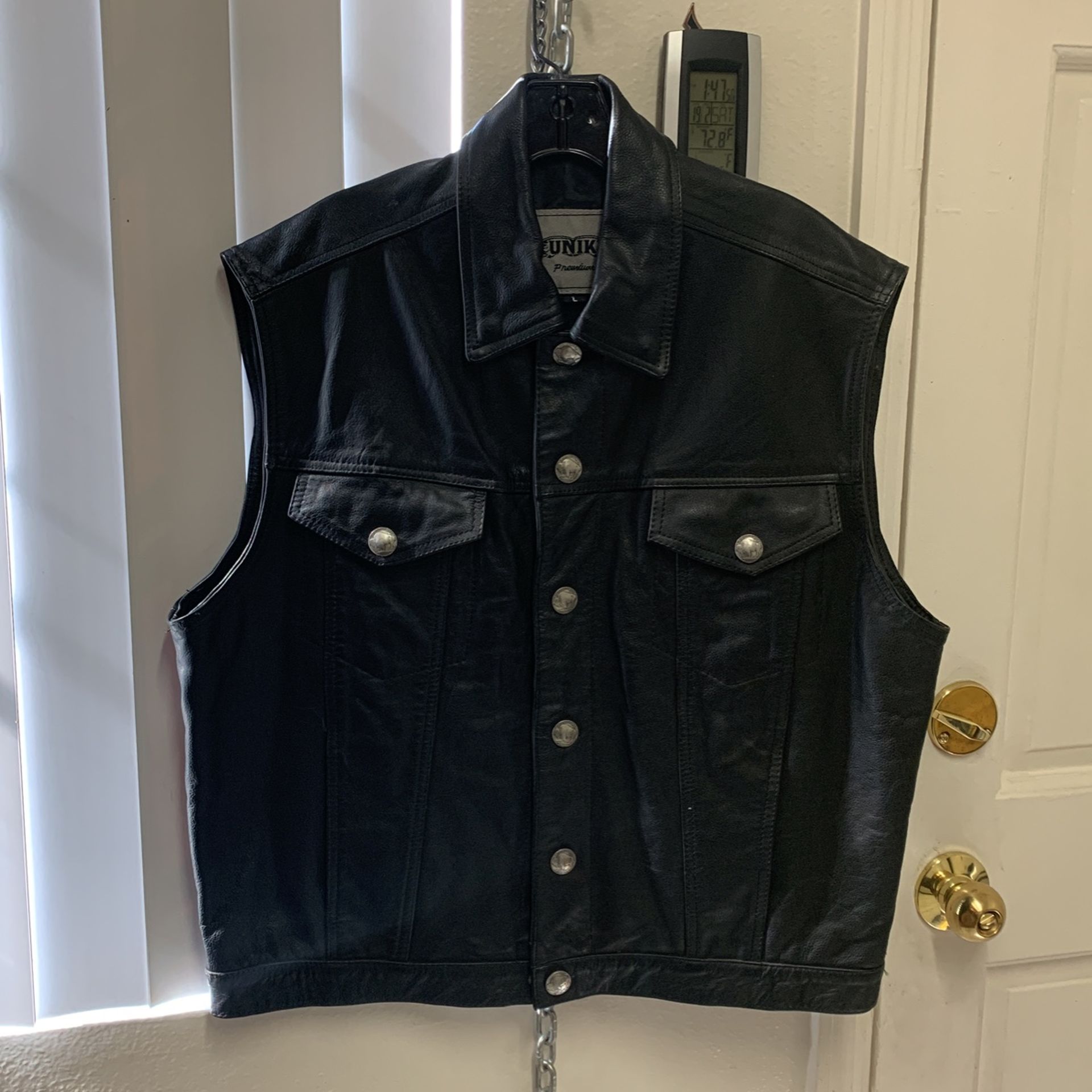 Motorcycle leather  Vest