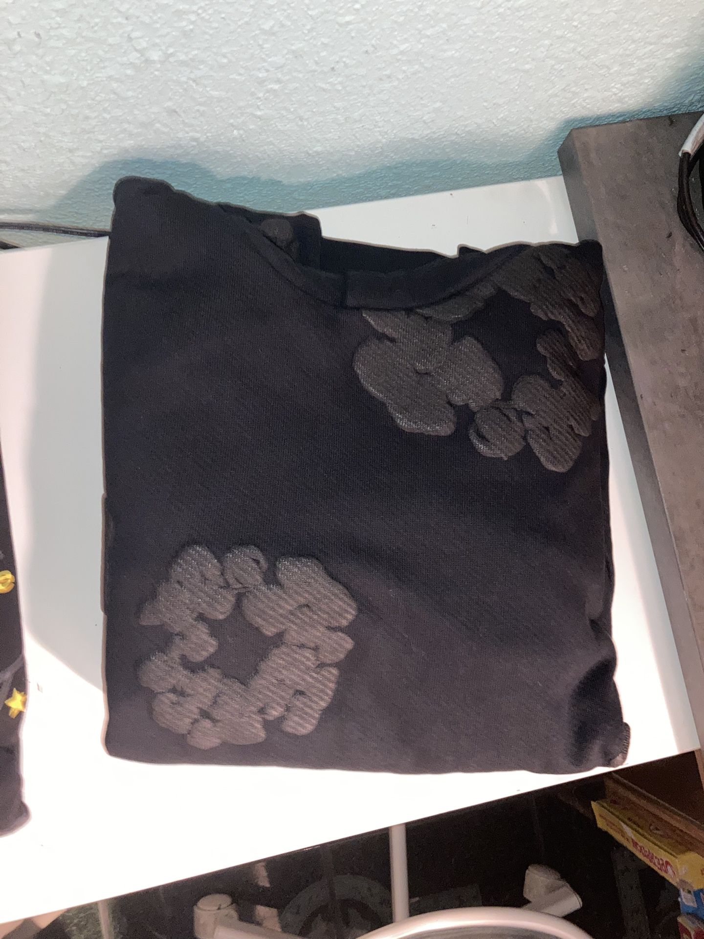 Black on Black Denim Tears Hoodie