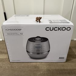 CUCKOO 10-Cup IH Pressure 17 Menu Options Rice Cooker CRP-CHSS1009F SEALED NEW