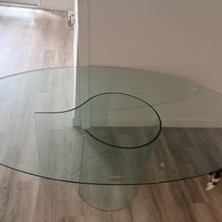Glass table 