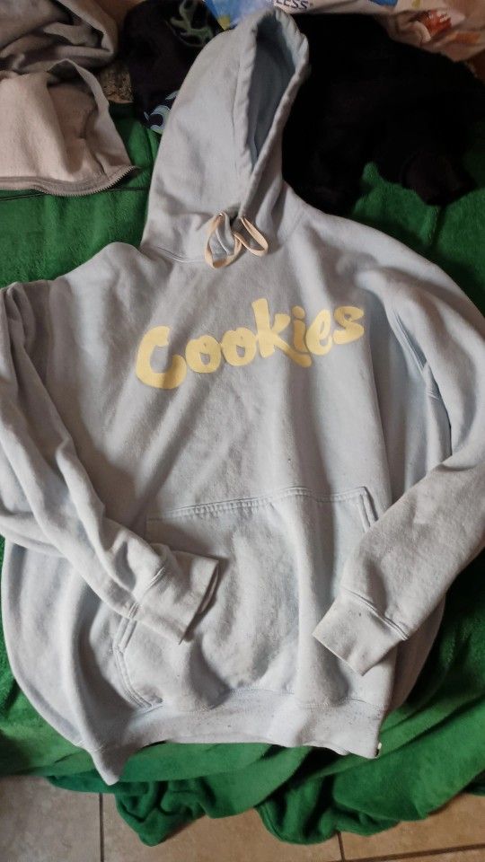 Cookies Large Blue Hoodie