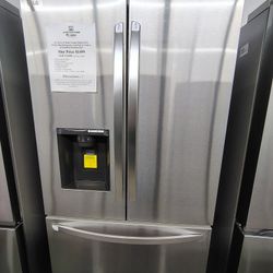 26cu.ft Counter Depth Max Stainless Steel Refrigerator Was$3099