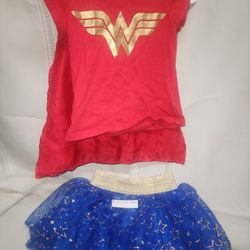 3T wonder woman costume 