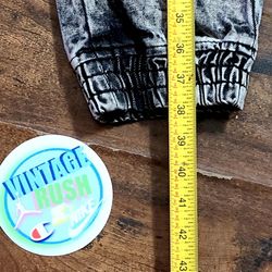 Acid Wash Black Overalls Sz 30 M 90'S VINTAGE TOMMY HILFIGER POLO NIKE RARE