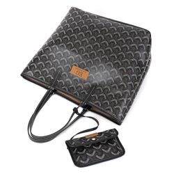 Micro Fibre Tote Bags, Purse & Dust Bag (Goyard Style), Wine Color by Elia Giovanni (50% Off)