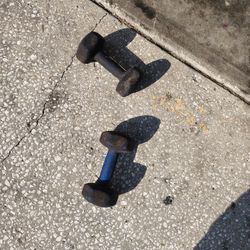 Two 15lbs Dumbbells 