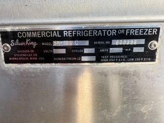 Silver King MOD SK-MVC Ice Cream Cart