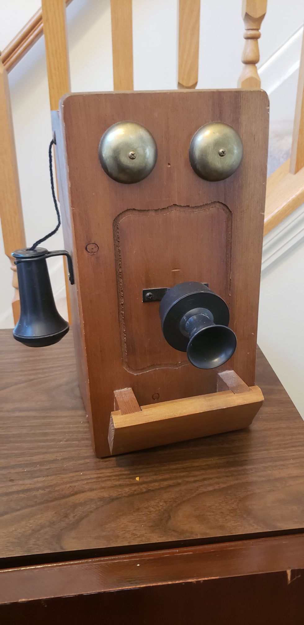 Antique phone for table or wall decoration